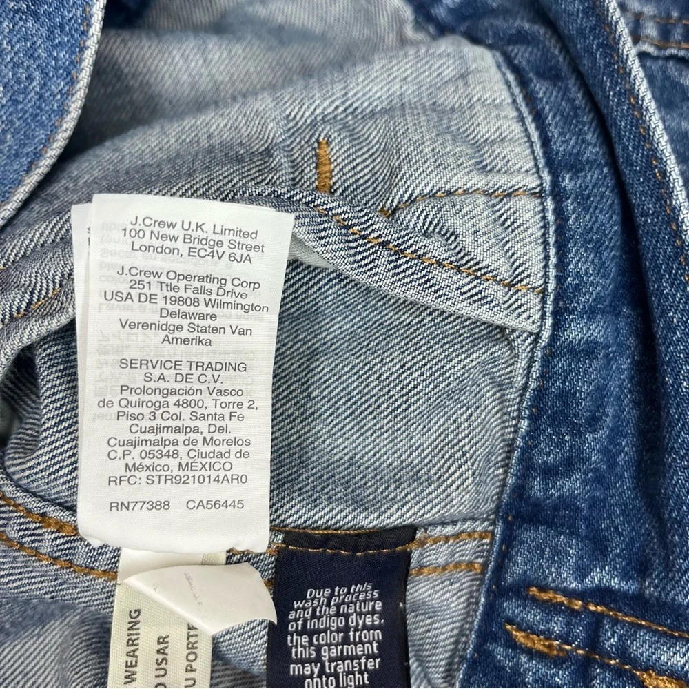 Madewell Classic Women's Medium Denim Jean Jacket Blue EUC - Picture 9 of 11